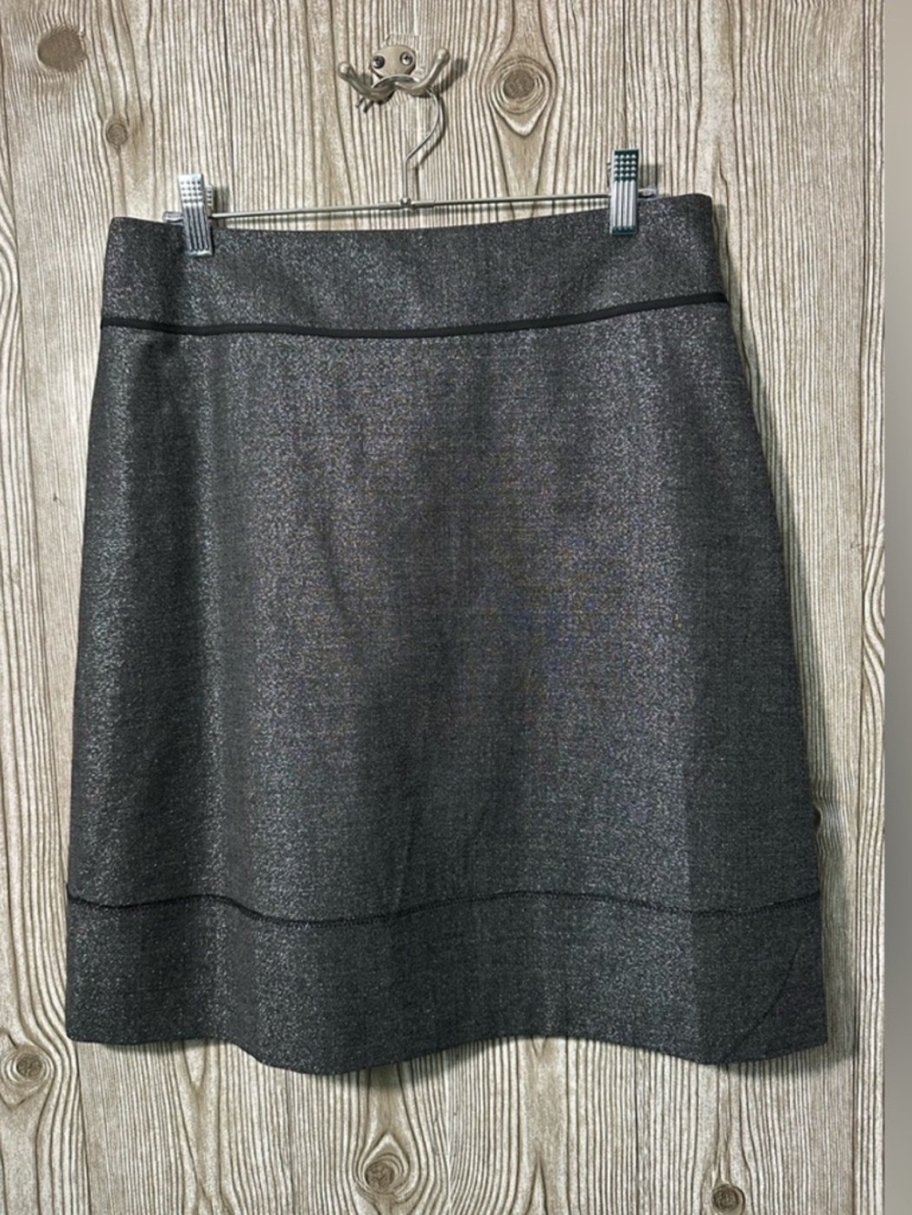 Theory A Gray A Line Skirt Sz 6